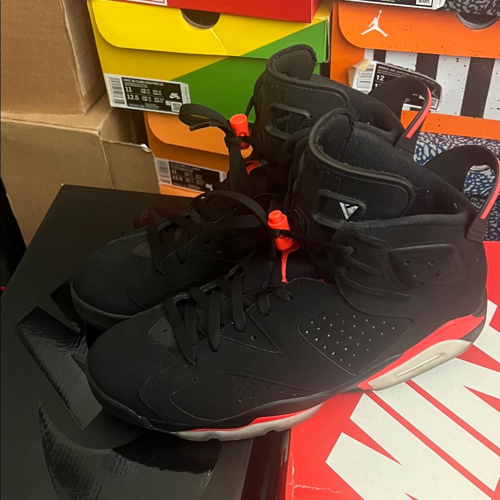 Infrared Jordan 6s